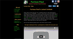 Desktop Screenshot of furiouspaul.com